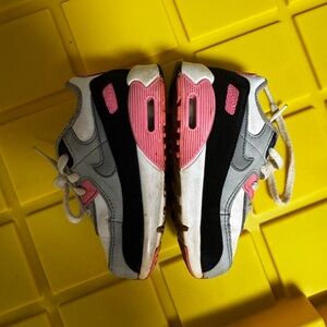 Nike Kids Sneakers in Pink, Black, and Gray